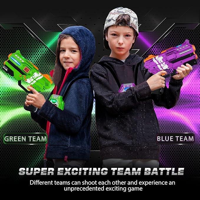 Trumpet Third Generation Laser Tag Set Two Guns And Two Tactical Vests CPS297093 - with | Sold by Uncle Wiener's Wholesale