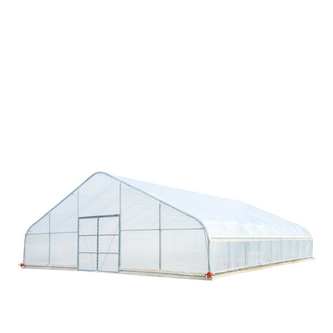 Tunnel Greenhouse Building – 30x40x12 & 30x80x12 FT Heavy - Duty Hoop House Structure - with 30X40X12 FT | Sold by Uncle Wiener's Wholesale