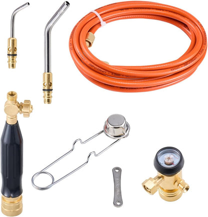 Turbo Torch 412X4B Air Acetylene Torch Kit Professional Brazing & Soldering Set - General Equipment with | Sold by Uncle Wiener's Wholesale