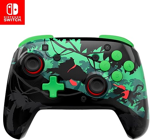 Turtle Beach Rematch Wireless Nintendo Switch Controller - Rechargeable Gaming Controller with Motion Controls & Programmable Back Buttons, Switch 2 Compatible - Electronics with Donkey Kong Reveal | Sold by Uncle Wiener's Wholesale