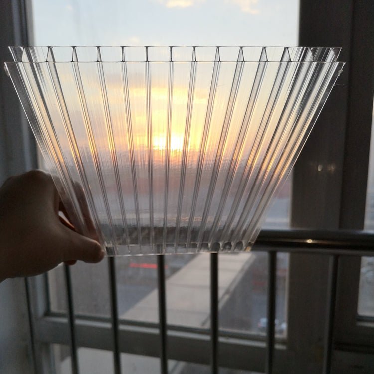 Twin & Triple Wall Polycarbonate Sheets – 4x8 FT Greenhouse Panels | 4mm, 8mm, 16mm Honeycomb Thickness - with 4x8 FT 2 LAYER 8MM Thick | Sold by Uncle Wiener's Wholesale