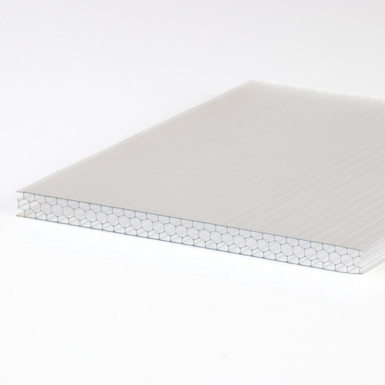 Twin & Triple Wall Polycarbonate Sheets – 4x8 FT Greenhouse Panels | 4mm, 8mm, 16mm Honeycomb Thickness - with 4x8 FT 2 LAYER 8MM Thick | Sold by Uncle Wiener's Wholesale