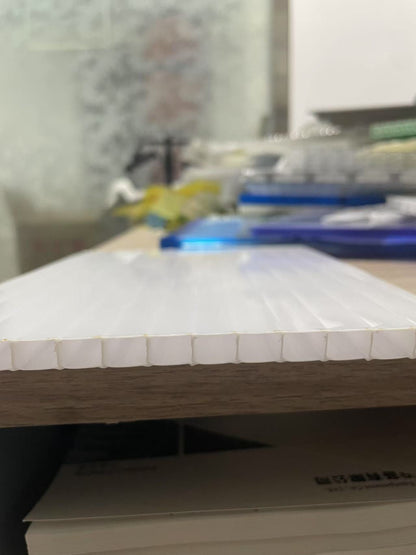 Twin & Triple Wall Polycarbonate Sheets – 4x8 FT Greenhouse Panels | 4mm, 8mm, 16mm Honeycomb Thickness - with 4x8 FT 2 LAYER 8MM Thick | Sold by Uncle Wiener's Wholesale