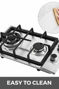 Two - Burner Portable Gas Stove with Electronic Ignition – RV & Camping Cooktop 1228801 - with | Sold by Uncle Wiener's Wholesale