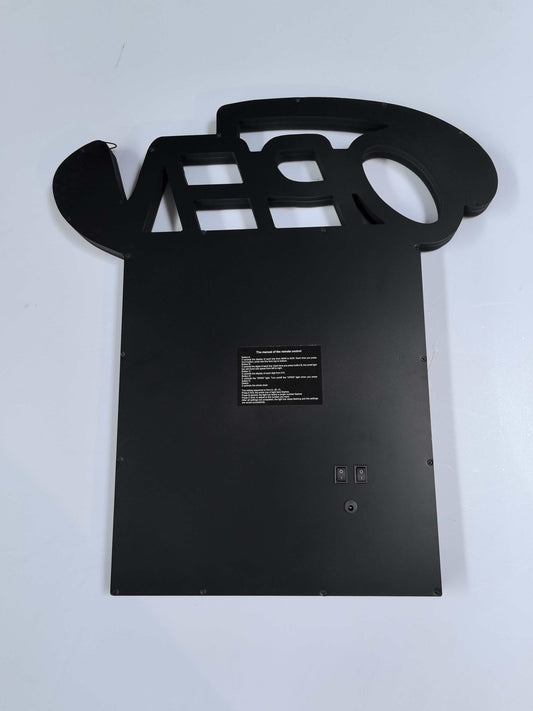 Ultra Bright LED Open Sign with Hours 22" × 23.6" Display for Storefronts 1211429 - with | Sold by Uncle Wiener's Wholesale
