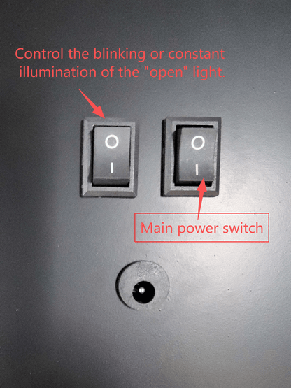 Ultra Bright LED Open Sign with Hours 22" × 23.6" Display for Storefronts 1211429 - with | Sold by Uncle Wiener's Wholesale