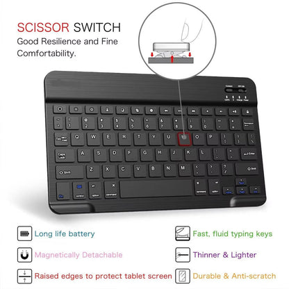 Ultra-Slim Bluetooth Keyboard for Tablet, Phone & Laptop LGKB18 - with | Sold by Uncle Wiener's Wholesale