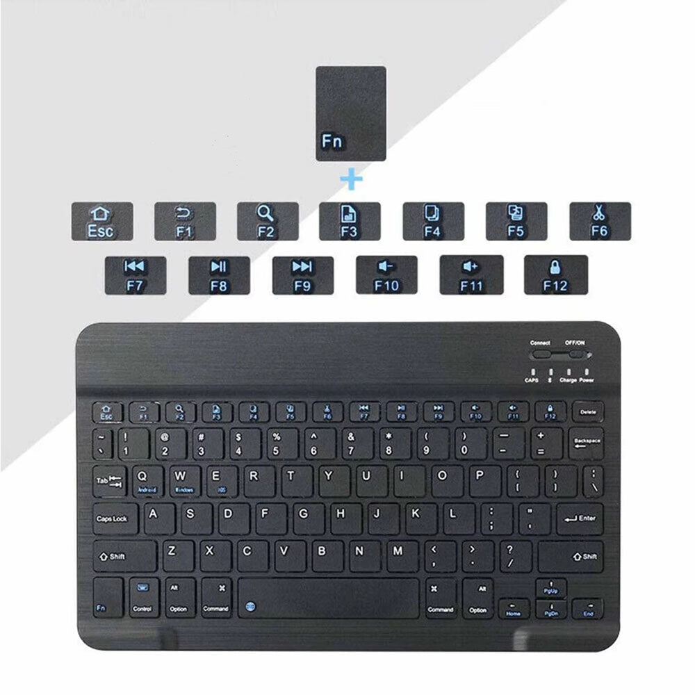 Ultra-Slim Bluetooth Keyboard for Tablet, Phone & Laptop LGKB18 - with | Sold by Uncle Wiener's Wholesale