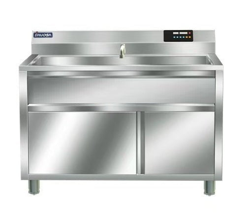 Ultrasonic Commercial Parts Cleaner & Dishwasher – 304 Stainless Steel, 3500 DishesHour, Digital Control DCSB1200 - with | Sold by Uncle Wiener's Wholesale