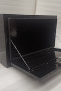 Underbody Aluminum Tool Boxes for Trailers & Trucks – 24, 36, 48 – Black & Silver Heavy - Duty Lockable Storage with Keys - with 36" Black | Sold by Uncle Wiener's Wholesale