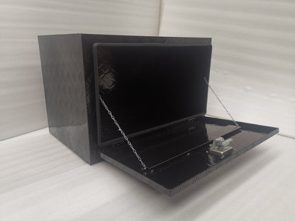 Underbody Aluminum Tool Boxes for Trailers & Trucks – 24, 36, 48 – Black & Silver Heavy - Duty Lockable Storage with Keys - with 36" Black | Sold by Uncle Wiener's Wholesale