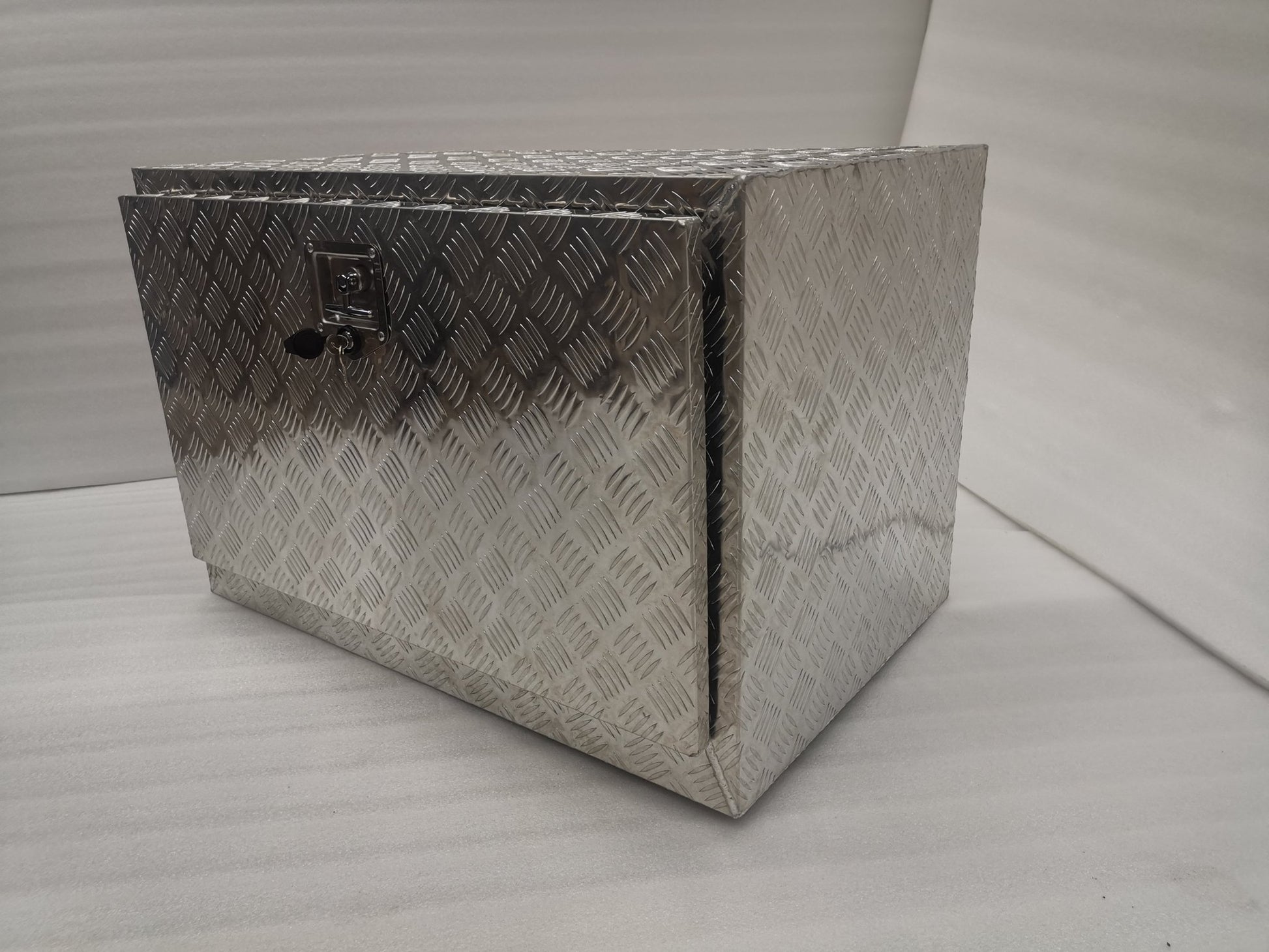 Underbody Aluminum Tool Boxes for Trailers & Trucks – 24, 36, 48 – Black & Silver Heavy - Duty Lockable Storage with Keys - with 36" Silver | Sold by Uncle Wiener's Wholesale