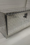 Underbody Aluminum Tool Boxes for Trailers & Trucks – 24, 36, 48 – Black & Silver Heavy - Duty Lockable Storage with Keys - with 48" Silver | Sold by Uncle Wiener's Wholesale
