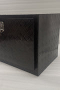 Underbody Aluminum Tool Boxes for Trailers & Trucks – 24, 36, 48 – Black & Silver Heavy - Duty Lockable Storage with Keys - with 36" Black | Sold by Uncle Wiener's Wholesale