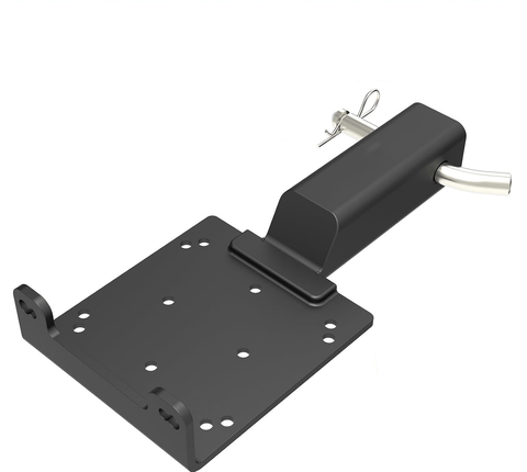 Universal 2 Hitch Winch Mount Plate for ATV UTV Truck Tractor – 3600 lb Capacity WMP01905 - with | Sold by Uncle Wiener's Wholesale