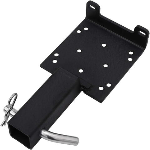 Universal 2 Hitch Winch Mount Plate for ATV UTV Truck Tractor – 3600 lb Capacity WMP01905 - with | Sold by Uncle Wiener's Wholesale
