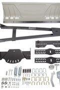 Universal ATV Snow Plow – 48" Adjustable Steel Blade with Mounting Kit (Model 1215501) - with | Sold by Uncle Wiener's Wholesale