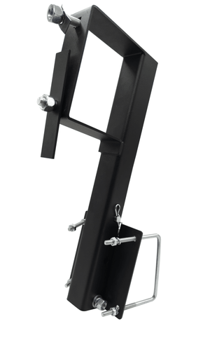 Universal RV Spare Tire Carrier – Fold-Down Mount for 5, 6 & 8 Lug Trailer Wheels TC86090