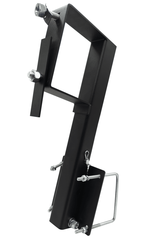 Universal RV Spare Tire Carrier – Fold - Down Mount for 5, 6 & 8 Lug Trailer Wheels TC86090 - with | Sold by Uncle Wiener's Wholesale