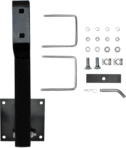Universal RV Spare Tire Carrier – Fold - Down Mount for 5, 6 & 8 Lug Trailer Wheels TC86090 - with | Sold by Uncle Wiener's Wholesale