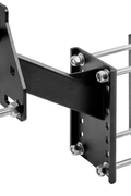 Universal Trailer Tire Rack – RV Truck Steel, Black Powder Coated, Adjustable Mount TR05607 - with | Sold by Uncle Wiener's Wholesale