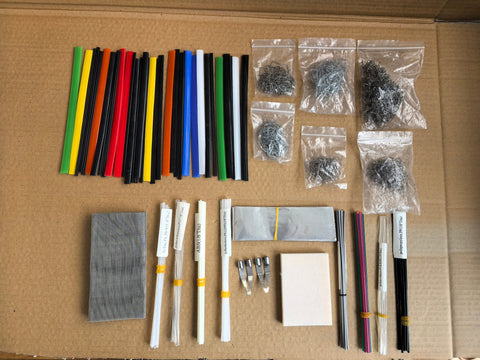 Upgraded 2 - in - 1 Plastic Welding Kit | 220W Plastic Welder for Bumpers, Car Panels, and DIY Repairs PW22021 - with | Sold by Uncle Wiener's Wholesale