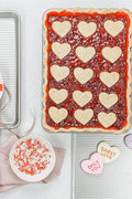 USA Pan Bakeware Half Sheet Pan, Set of 2 Baking Sheets, Aluminized Steel - with Aluminized Steel | Sold by Uncle Wiener's Wholesale