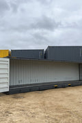 Used 40FT & 20FT Shipping Containers – HQ & GP Height Options Available - with 40 ft One - time use full side open | Sold by Uncle Wiener's Wholesale