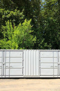 Used 40FT & 20FT Shipping Containers – HQ & GP Height Options Available - with 40 ft 4 doors heavy - duty one - time use | Sold by Uncle Wiener's Wholesale