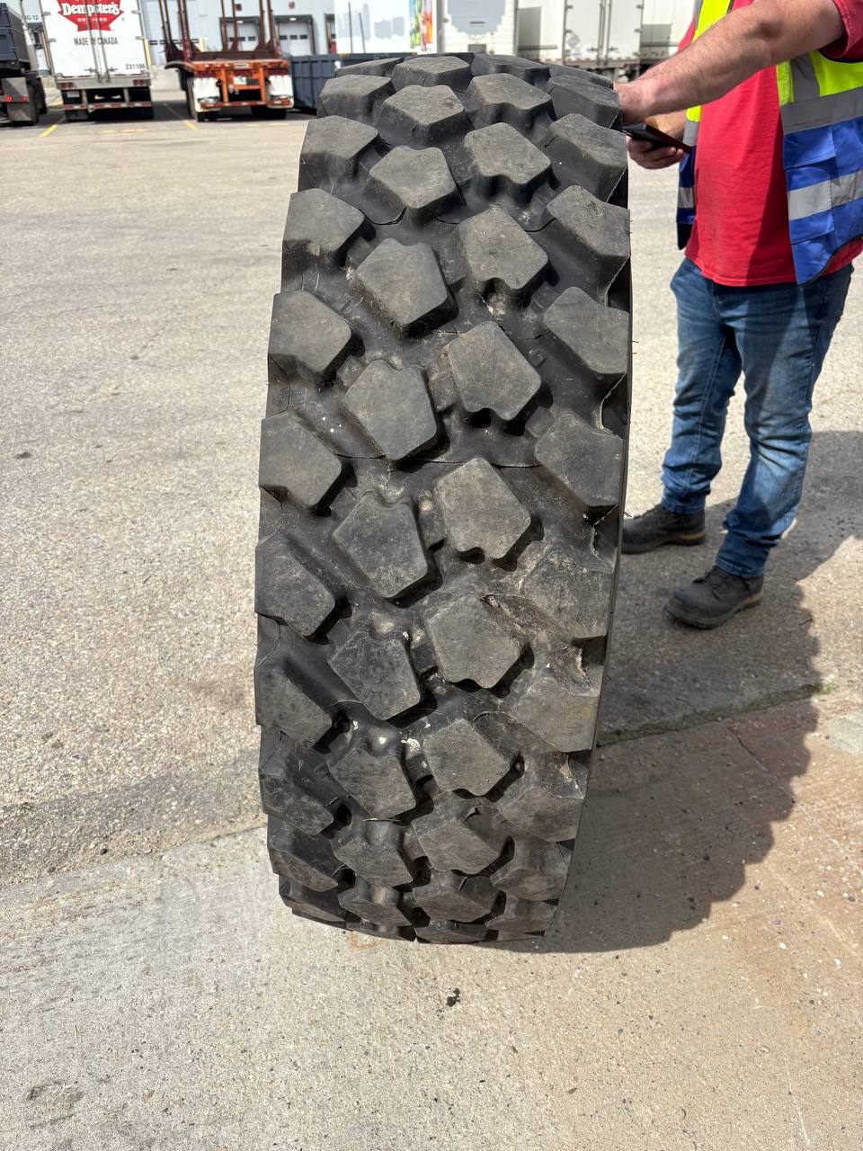 🛞 Used Military Surplus Michelin XZL Tires & Rims – 14.00R20 - with | Sold by Uncle Wiener's Wholesale