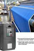 Variable Frequency Drive, AC 220V 7.5KW 10HP 16A Single Phase to 3 Phase VFD Inverter Frequency Converter, Professional Variable Speed Control Drive for Motor Speed Control - with | Sold by Uncle Wiener's Wholesale