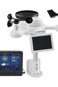 VEVOR 7 - in - 1 Wireless Weather Station with Wi - Fi, 7" TFT Colorful Display, Solar - Powered Outdoor Sensor, Indoor & Outdoor Monitoring, Includes Temperature, Humidity, Wind Speed/Direction, and Rainfall - with | Sold by Uncle Wiener's Wholesale