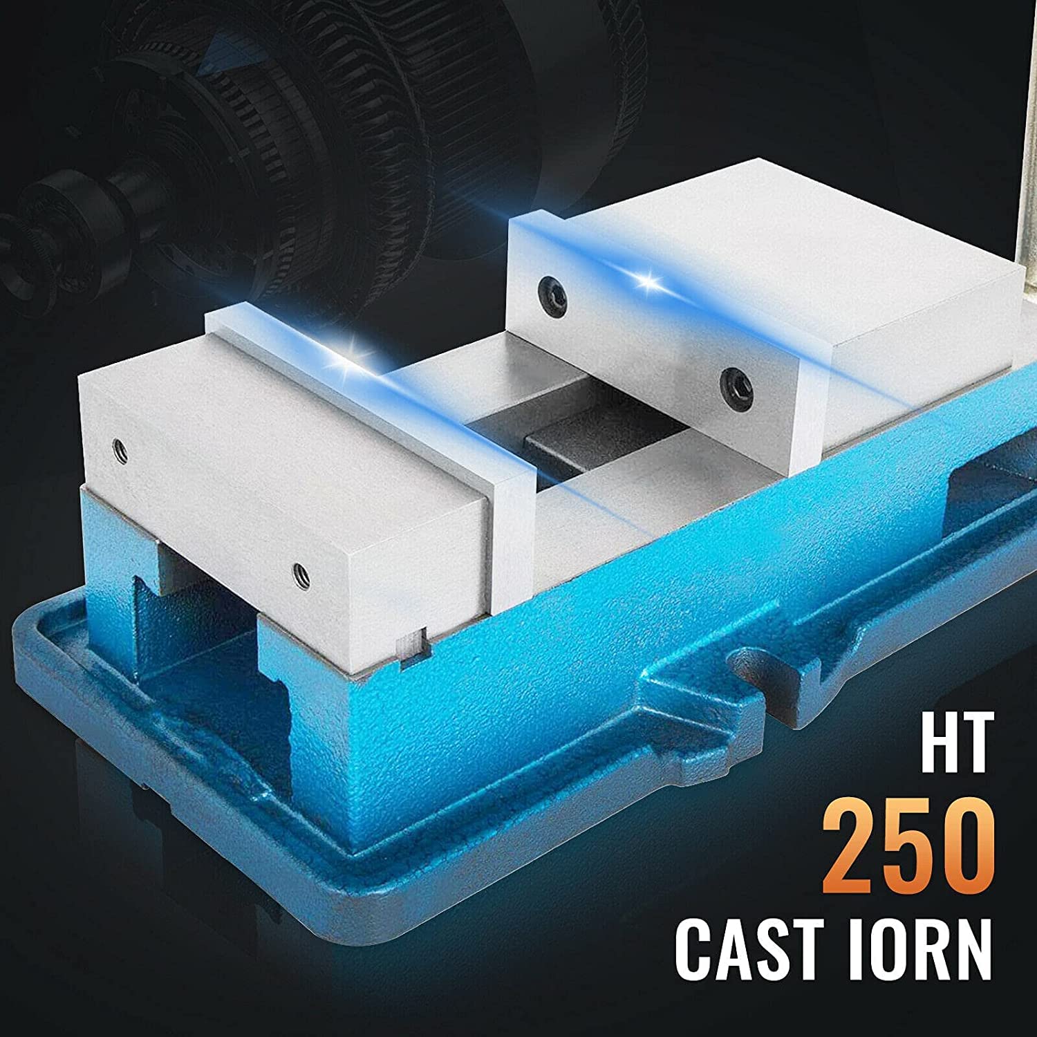 VEVOR Bench Clamp 4 Inch ACCU Lock Down Vise Precision Milling Vise, 4 Inch Jaw Width Drill Press Vise Milling Drilling Machine, Bench Clamp Clamping Vice - with | Sold by Uncle Wiener's Wholesale