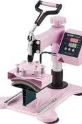 VEVOR 5 in 1 pink heat press machine with 30oz tumbler attachment
Heat transfer machine for t-shirts, mugs, hats, and plates
15 x 15 inch swing-away heat press by VEVOR
Digital heat press with pull-out drawer for safety