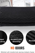 VEVOR Sound Dampening Blanket, 96" x 80", Extra Large Studio Grommeted Blanket with Grommets, Light Blocker for Door Acoustic Noise Blocking Blanket Studio Sound Absorption Sheet, Black - with M | Sold by Uncle Wiener's Wholesale