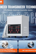 VEVOR Ultrasonic Cleaning, 1.3L Professional 60W Cleaning Machine with Timer & Heater, 40kHz Digital Ultrasonic Parts Cleaner with Basket for Watch Glasses Jewelry Retainer Industrial Parts Tools - with | Sold by Uncle Wiener's Wholesale