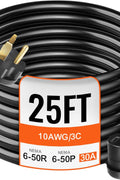 VEVOR Welder Extension Cord 30Amp 25ft 250V, Welding Power Cord with NEMA 6 - 50 Plug 10 Gauge 3 Prong for MIG Lincoln Plasma Miller TIG - with | Sold by Uncle Wiener's Wholesale