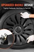 VEVOR Wheel Rim Cover Hubcaps, 19 in, 2020 - 2024 Model Y Fully Fit Hubcap with Snap, Guard Tape & Valve Nozzle Hole, ABS & PC Hubcap with High Rigidity & Less Wind Drag, Fits for All Weather Use - with | Sold by Uncle Wiener's Wholesale