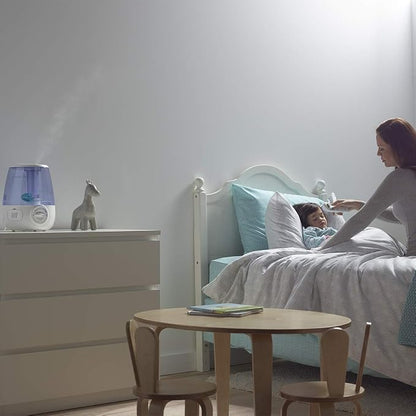 Vicks V4600-CAN Filter-Free Ultrasonic Cool Mist Humidifier – 4.5L (1.2 Gallon) for Bedroom, Nursery & Medium Rooms with Adjustable Mist Control, Auto Shut-Off & Dual VapoPad Slots - Home products with | Sold by Uncle Wiener's Wholesale
