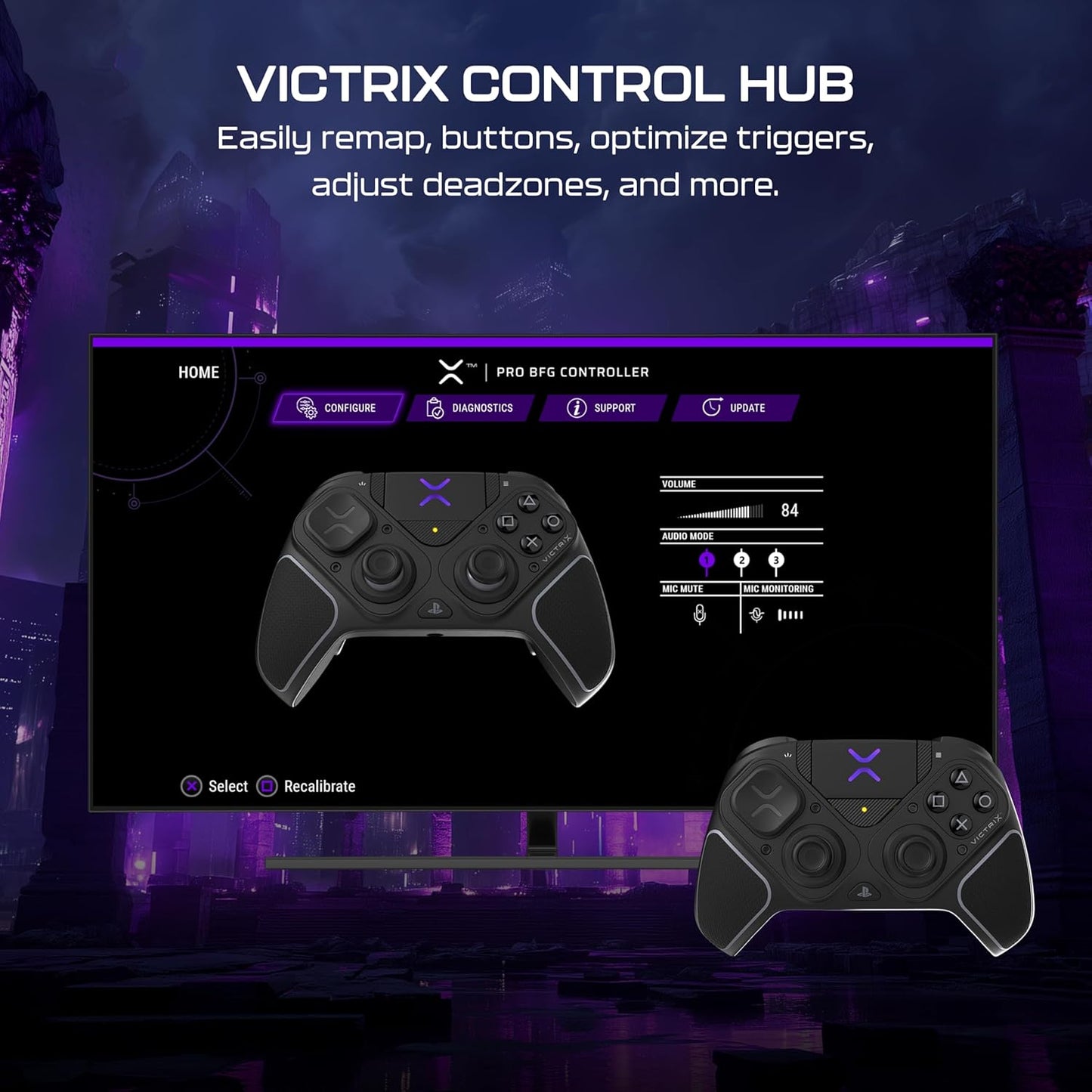 Victrix™ Pro BFG™ Reloaded Wireless Modular Gaming Controller, PS5 / PS4 / PC - with | Sold by Uncle Wiener's Wholesale
