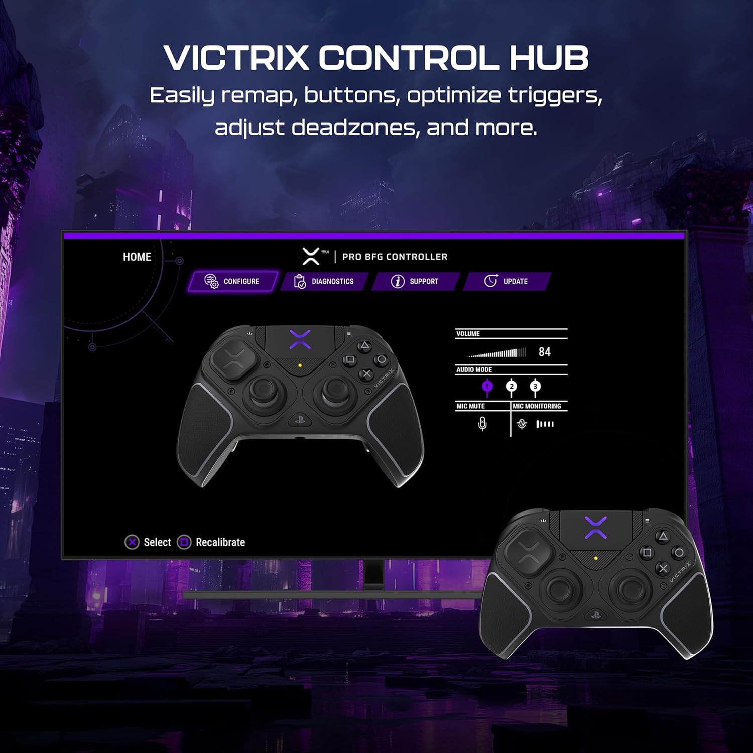 Victrix™ Pro BFG™ Reloaded Wireless Modular Gaming Controller, PS5 / PS4 / PC - with | Sold by Uncle Wiener's Wholesale