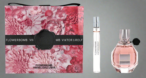 Viktor and Rolf Flowerbomb Women 1.7oz EDP Spray,10ml EDP Spray 2 Pc Gift Set - with | Sold by Uncle Wiener's Wholesale