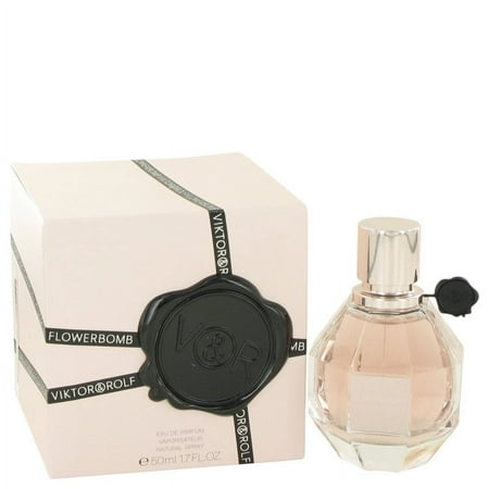 Viktor & Rolf Flower Bomb Eau de Parfum Spray for Women 1.7 oz, Full size - with NA | Sold by Uncle Wiener's Wholesale