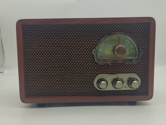 Vintage Bluetooth Retro Radio – AM/FM Analog Tuner with Built - In Speaker 2506217 - with | Sold by Uncle Wiener's Wholesale