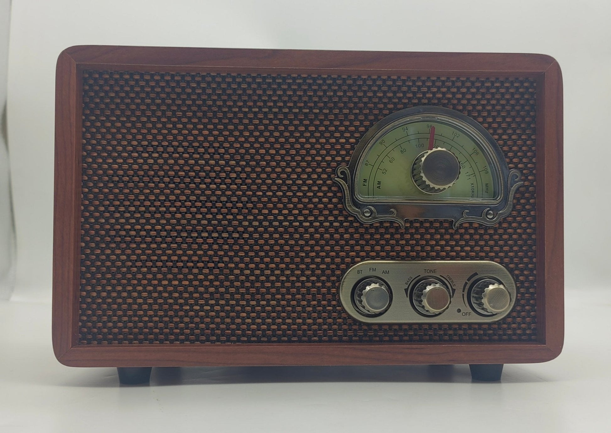 Vintage Bluetooth Retro Radio – AM/FM Analog Tuner with Built - In Speaker 2506217 - with | Sold by Uncle Wiener's Wholesale