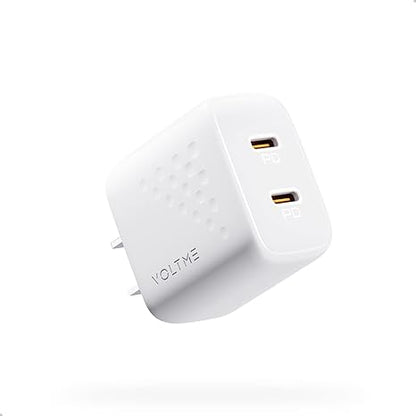 VOLTME 35W Dual Port USB C Charger GaN Fast Wall Charger - Electronics with | Sold by Uncle Wiener's Wholesale