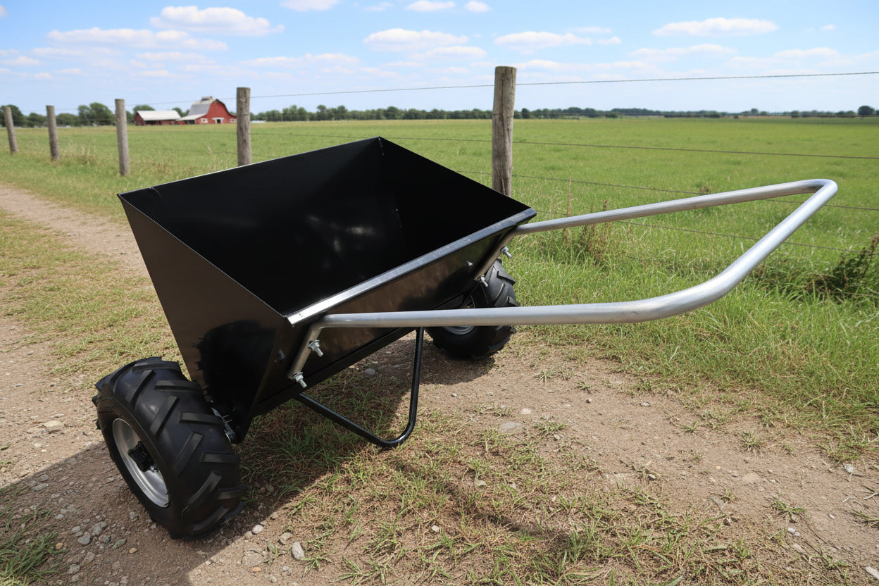 Walk - Behind Sand & Fertilizer Spreader Heavy Duty Hand Push – TSS71 - with | Sold by Uncle Wiener's Wholesale
