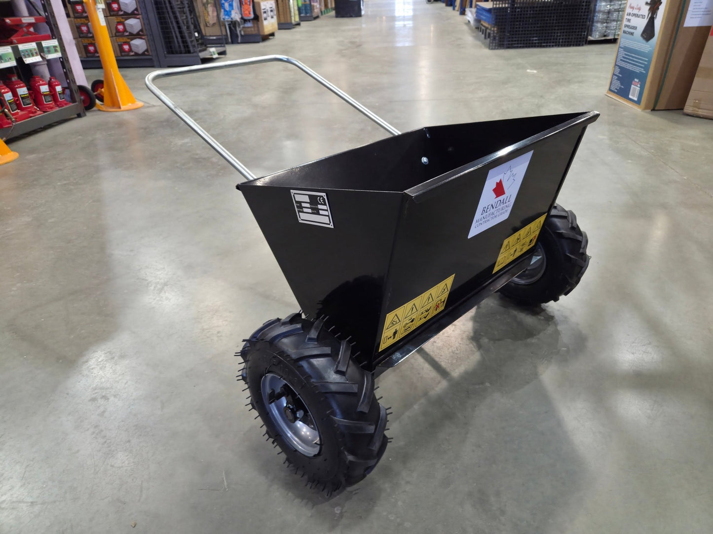Walk - Behind Sand & Fertilizer Spreader Heavy Duty Hand Push – TSS71 - with | Sold by Uncle Wiener's Wholesale