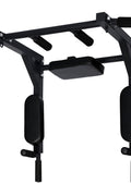 Wall Mounted Pull Up and Dip Bar Multi Function Chin Up Station 330lb Capacity Steel Frame AMWPB73 - with | Sold by Uncle Wiener's Wholesale