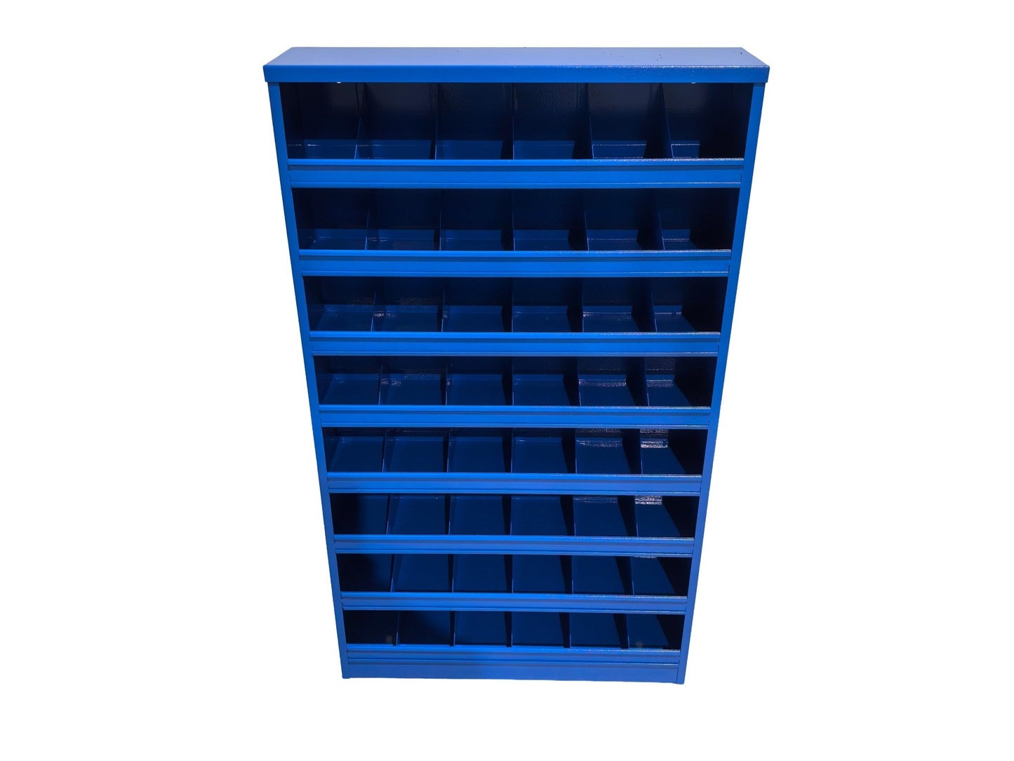 Wall Mounted Small Parts Storage Cabinet Steel Drawer Organizer 36 or 48 Compartment WT1038 - with 48 Compartment | Sold by Uncle Wiener's Wholesale
